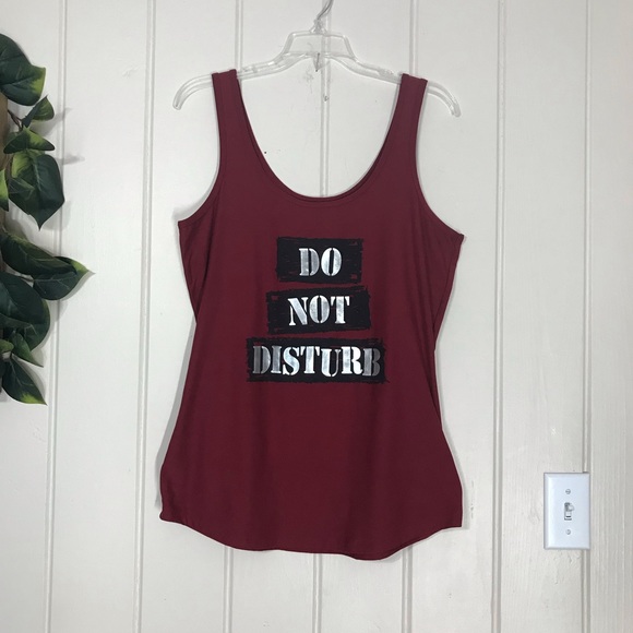 No Boundaries Tops - No Boundaries Do Not Disturb Tank Top NWOT
XXL 2XL 2XG
92% Polyester 8% Spandex